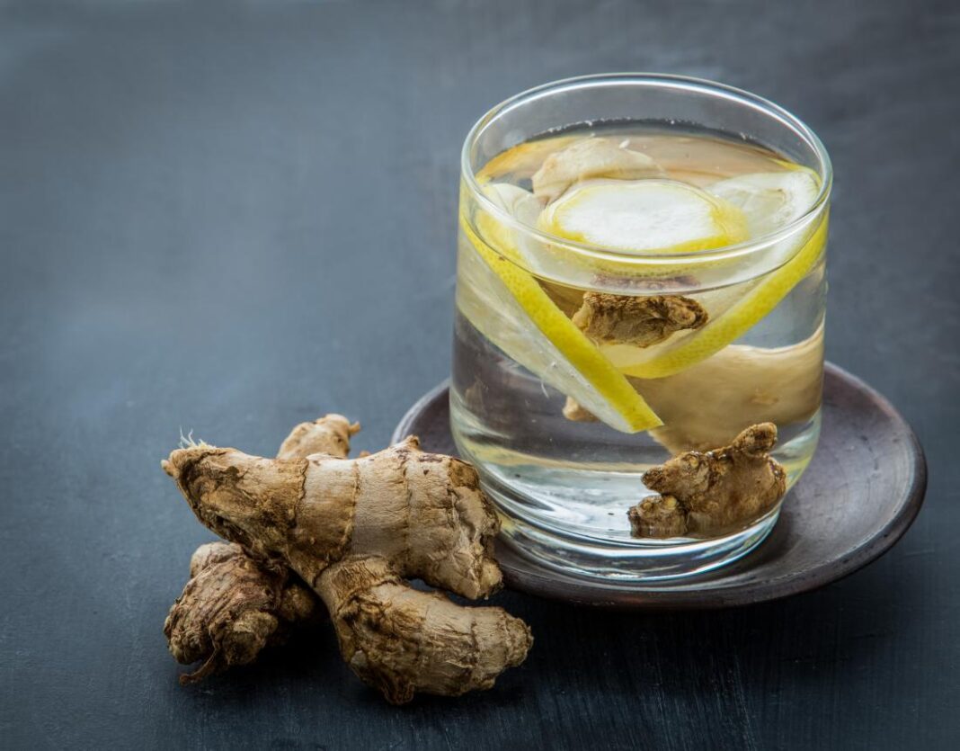 ginger-and-lemon-water